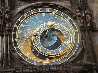 Image of an Astronimical clock.
