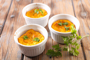 carrot flan- or french souffle