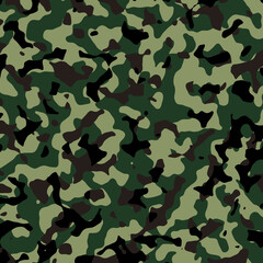 Fototapeta premium Thai Army illustrated camouflage pattern background.