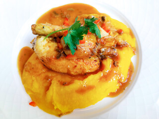 Roasted chicken grilled chicken BBQ