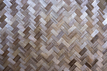 Retro style bamboo weaving plate wallpaper.