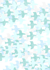 鳥をモチーフにした爽やかなイメージの背景素材