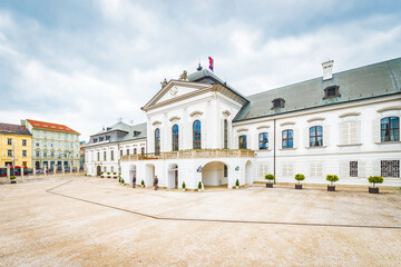 Obraz premium Grassalkovich Palace in Bratislava, Slovakia.