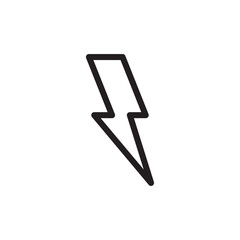 flash icon vector logo illustration
