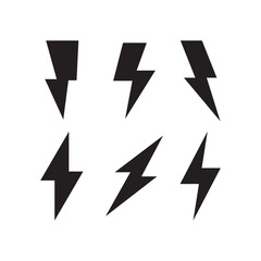 flash icon vector logo illustration