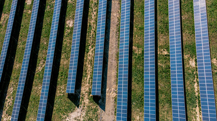 Solar panels, photovoltaic, alternative electricity source. Background
