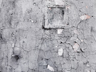 Abstract concrete, weathered with cracks and scratches. Landscape style. Grungy Concrete Surface. Great background or texture.