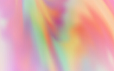 Light Pink, Green vector blurred bright pattern.
