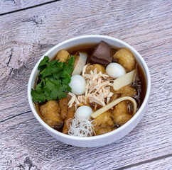 Thai-Chinese Food Mixed Dishes 