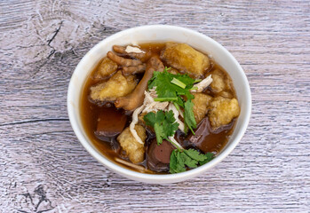 Thai-Chinese Food Mixed Dishes 