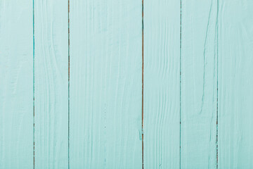 Obraz premium blue mint painted wooden background