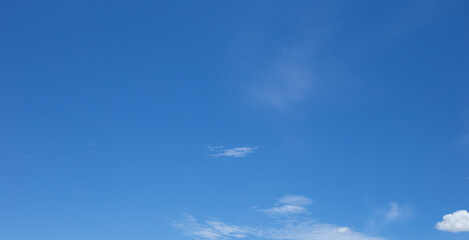 blue sky with clouds