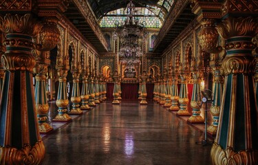 Fototapeta na wymiar Mysore Palace,Karnataka,India