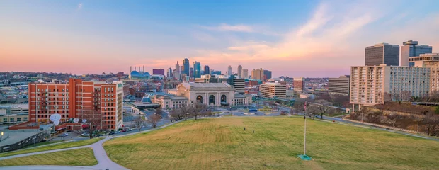 Foto op Plexiglas Kansas City downtown skyline USA © f11photo