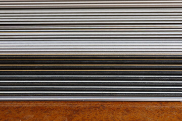 Fototapeta premium laminate flooring stack variations, abstract striped background