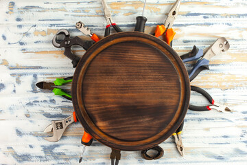 A different tool for working in composition on an old background.