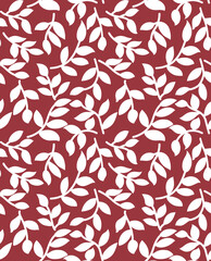 Fall colorful leaf floral background.pattern for fashion,fabric and all prints on light beige background.