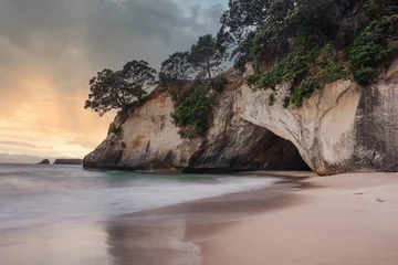 Washable wall murals Cathedral Cove New Zealand views