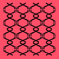 Design retro elements, aztecs