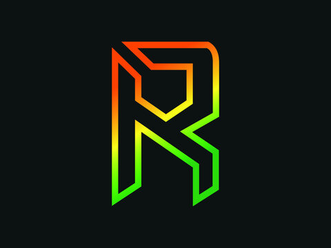 Fancy Capital Letter R