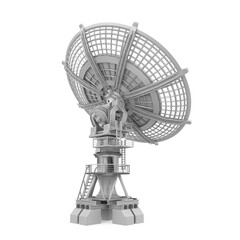 Satellite Dish Antenna Isolated