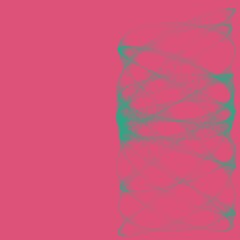 Colorful line art. computer generated artistic construct, generative design