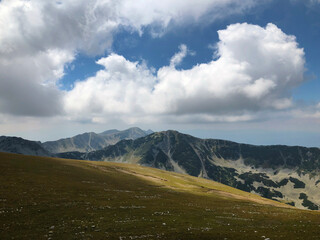 Hiking Vihren, the highest peak of Pirin mountains in Bulgaria