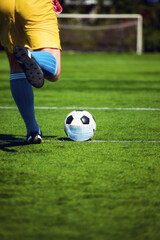 Soccer events through the corona virus time