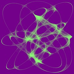 Colorful line art. computer generated artistic construct, generative design