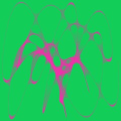 Colorful line art. computer generated artistic construct, generative design