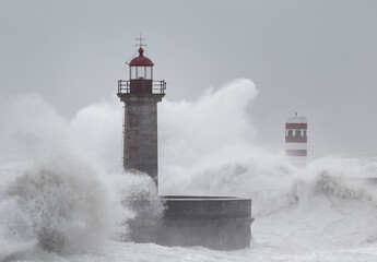 10 Meters Big Waves over the 