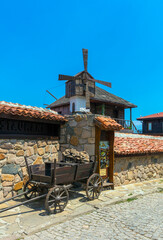 Fototapeta na wymiar The Old Town of Sozopol. Today it is one of the major seaside resorts in the country