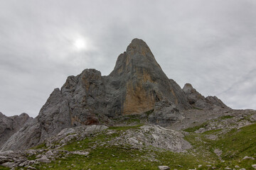 Naranjo de Bulnes mountain in Asturias (Spain)