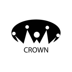 crown illustration icon logo vector design
