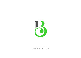 Initial B logo design inspiration, Letter B vector icon