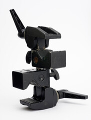 Magic Clamp Super Clamp, movie gear quick solution for flexible articulate arm, etc on location. essential film making equipment staples