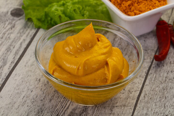 Curry sauce in the bowl