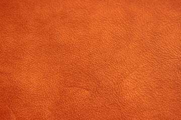 Natural Beautiful light brown leather. Leather close up background.Texture or background concept.