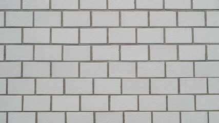 white brick wall as texture background