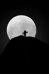 Moon Rise Over Toy Valley