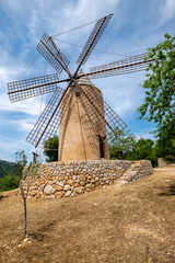 molino de Sa Planeta, Andratx, Mallorca, balearic islands, Spain © Tolo