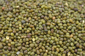 Mung beans background