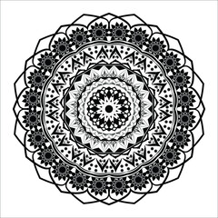 Creative colorful Mandala Design background vector design