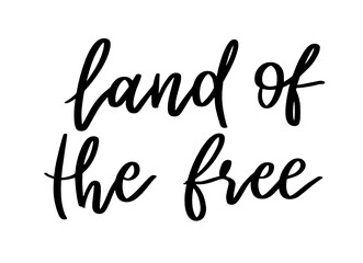 Land of the free | USA America | Patriotic Quotes | 4th of July Crafts