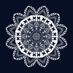 Creative colorful Mandala Design background vector design