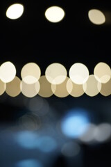Crispy bokeh lamp background