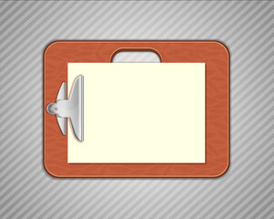 board for drawing template vector illustartion
