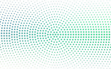 Light Blue, Green vector  template with circles.