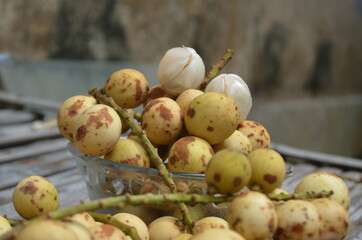 Tropical Fruit. Langsat