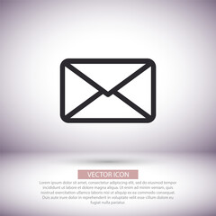 Sms  vector icon , lorem ipsum Flat design